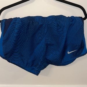 Blue Nike Running shorts